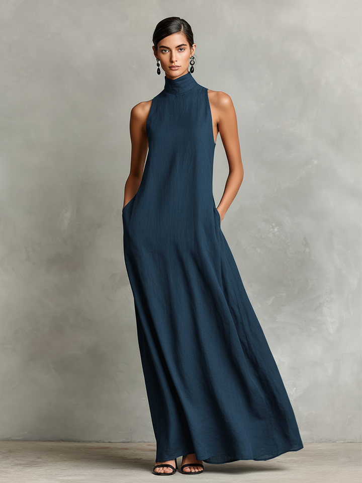 Caterina | Maxi abito minimalista