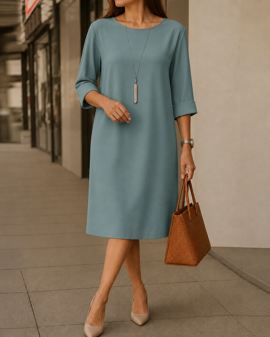 Odette | Robe midi gainante