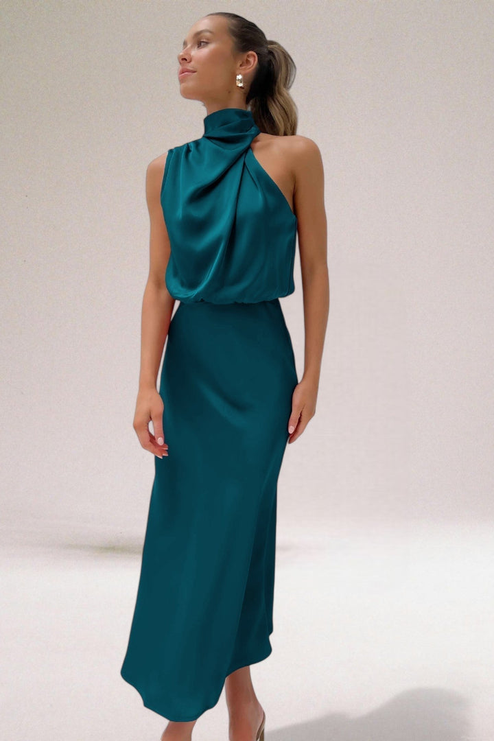 ELARA™ - Élégante robe de soirée en satin