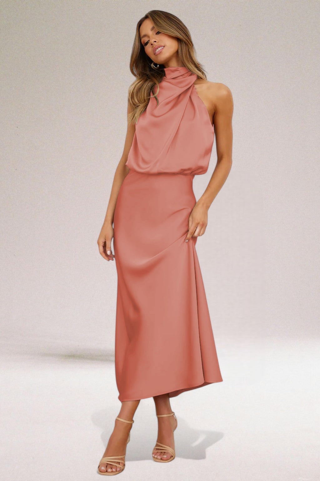 ELARA™ - Élégante robe de soirée en satin