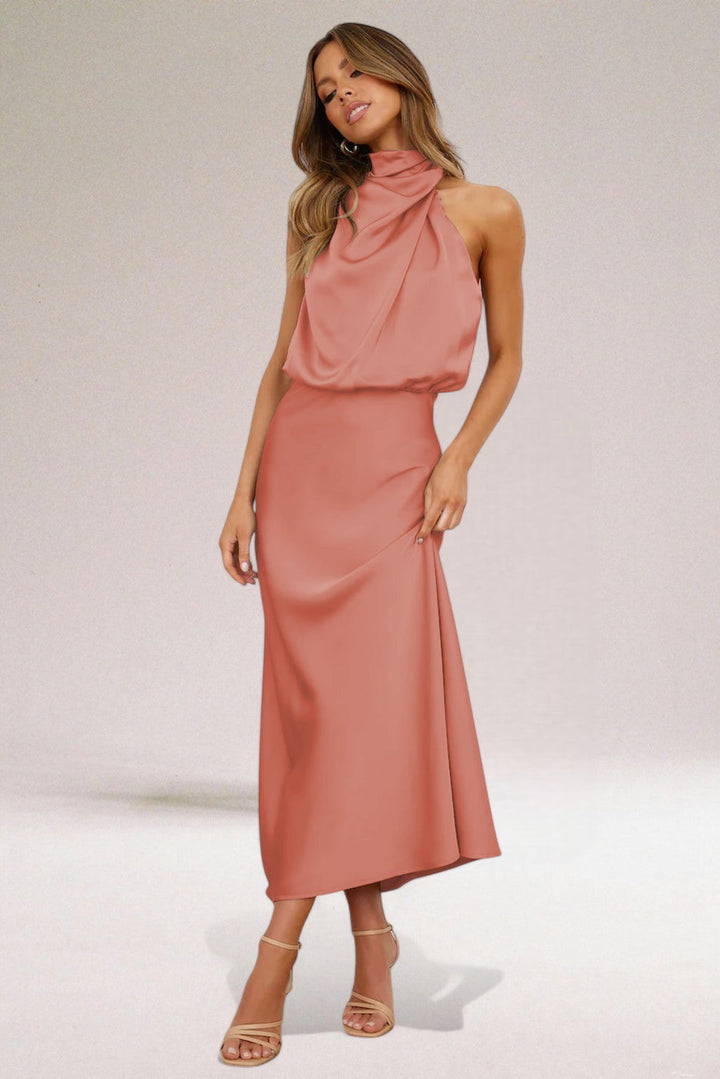 ELARA™ - Élégante robe de soirée en satin
