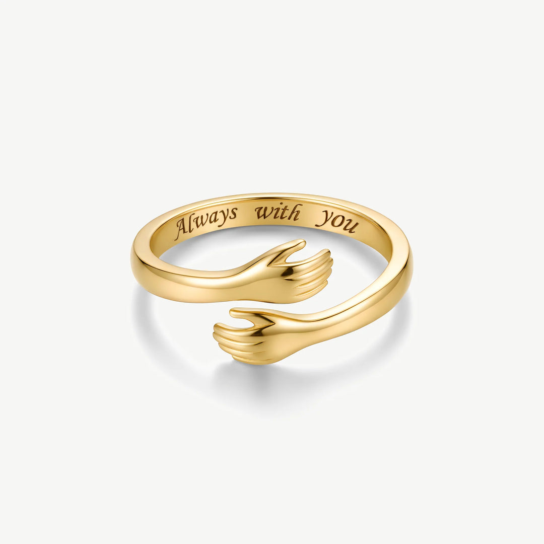 L'originale anello abbraccio