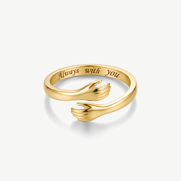 L'originale anello abbraccio