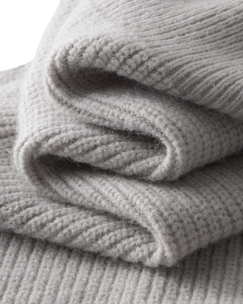 Vier Jahreszeiten Merinowolle Strickjacke mit Reißverschluss