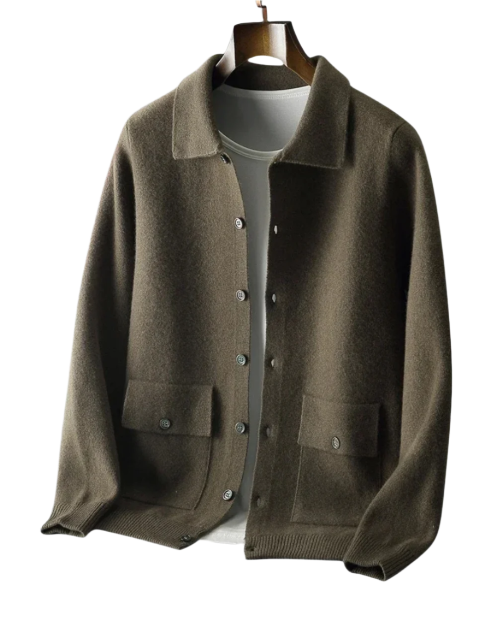 Gilet en laine mérinos Janus