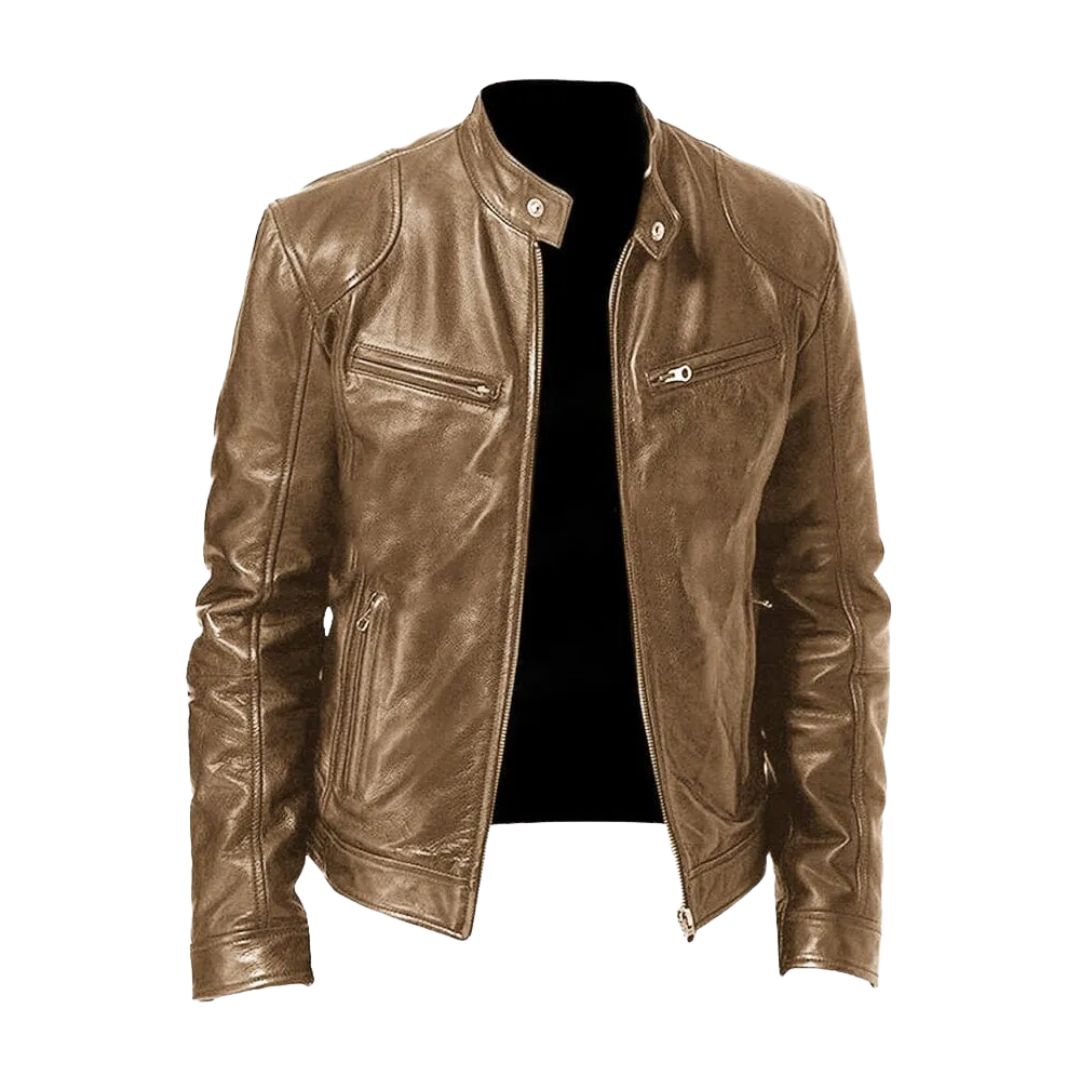 Harlan | Giacca in pelle classica