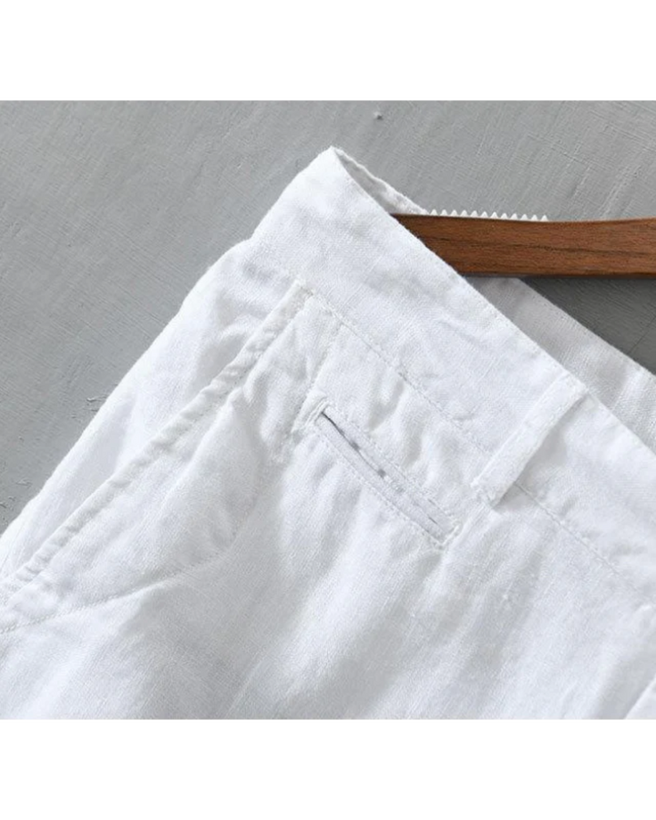Shorts en lin Lisbo
