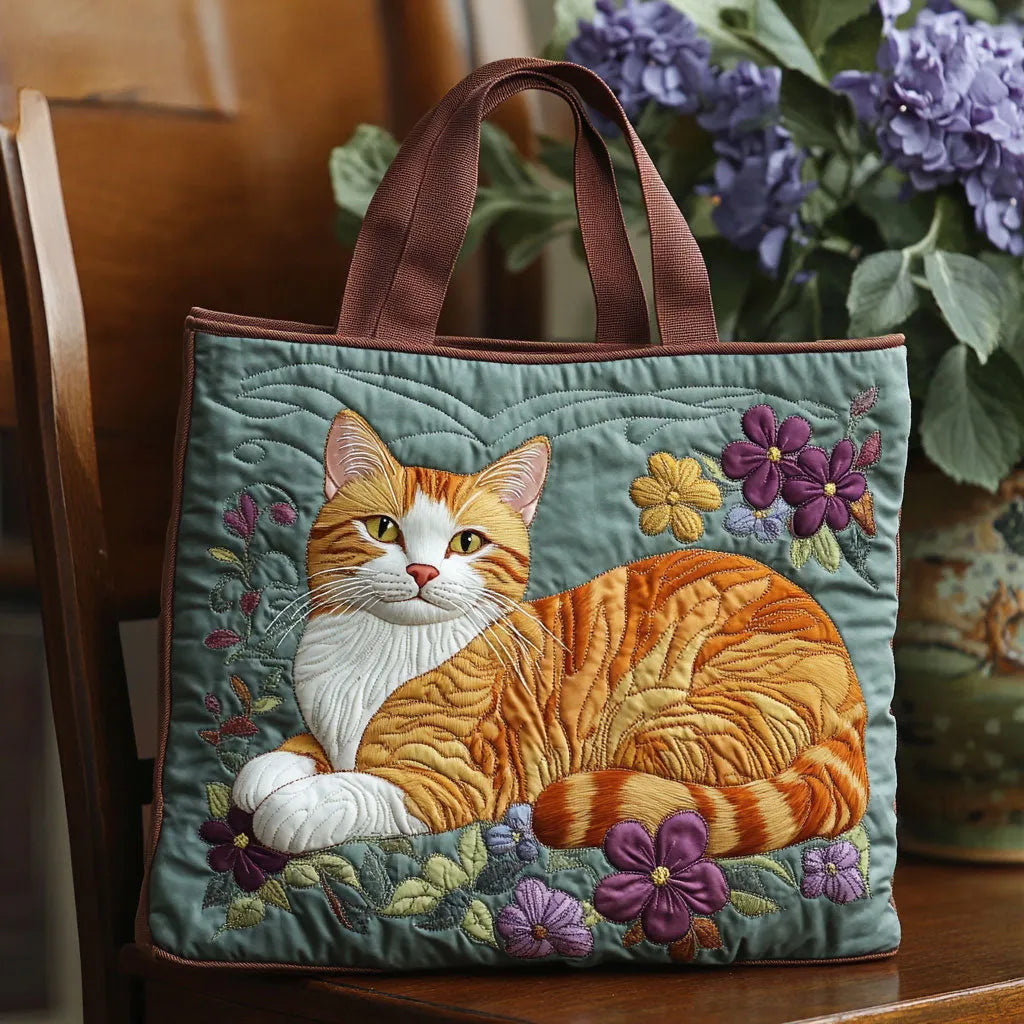 Gerd – Borsa imbottita con motivo gatto