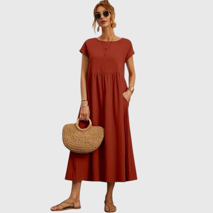 Fenella | Comodo abito midi