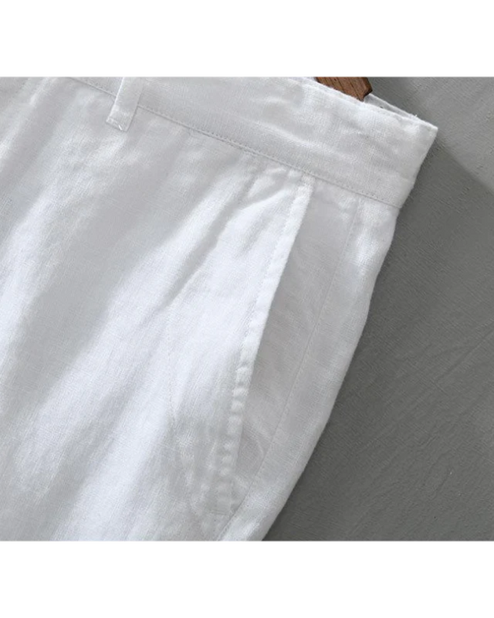 Shorts en lin Lisbo