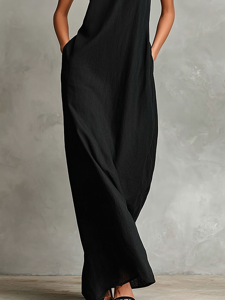 Caterina | Maxi abito minimalista