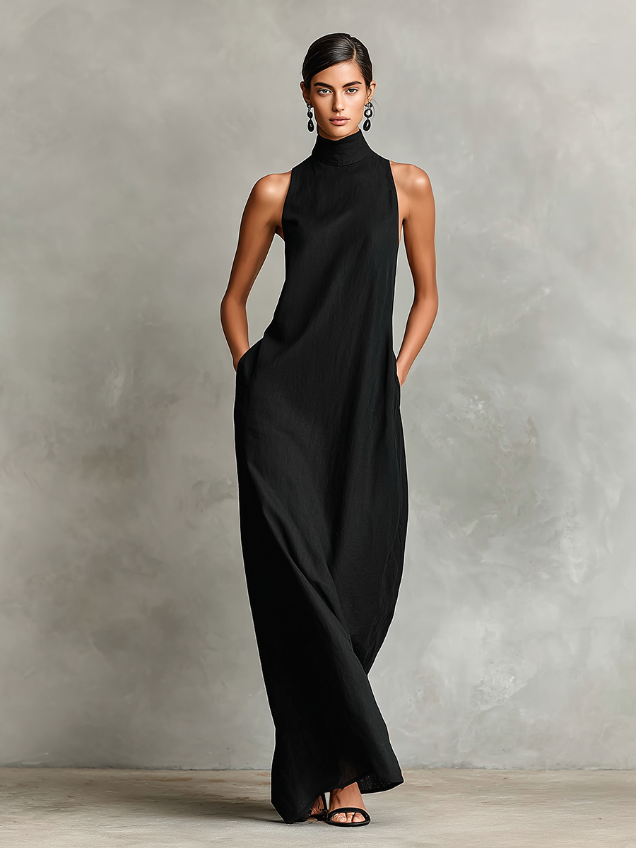 Caterina | Maxi abito minimalista