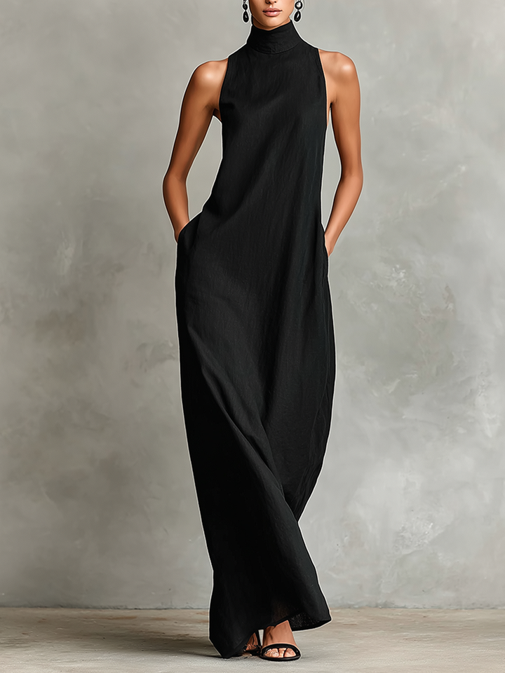 Caterina | Maxi abito minimalista