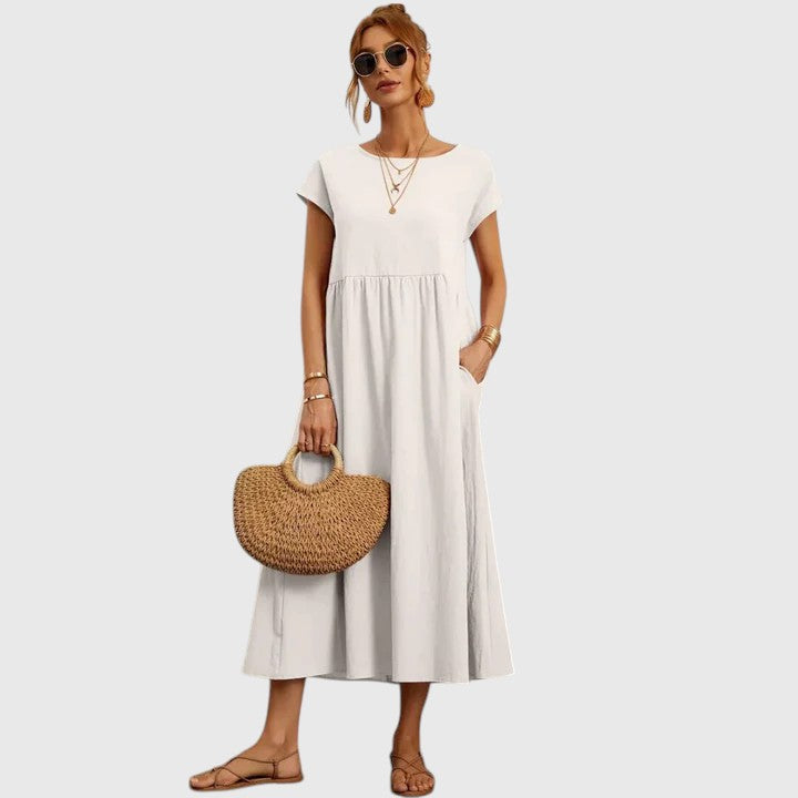 Fenella | Comodo abito midi