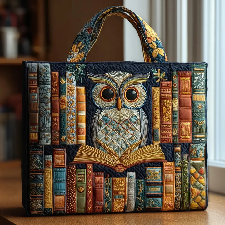 Helena – Handgefertigte Tote-Tasche mit Eulenmotiv
