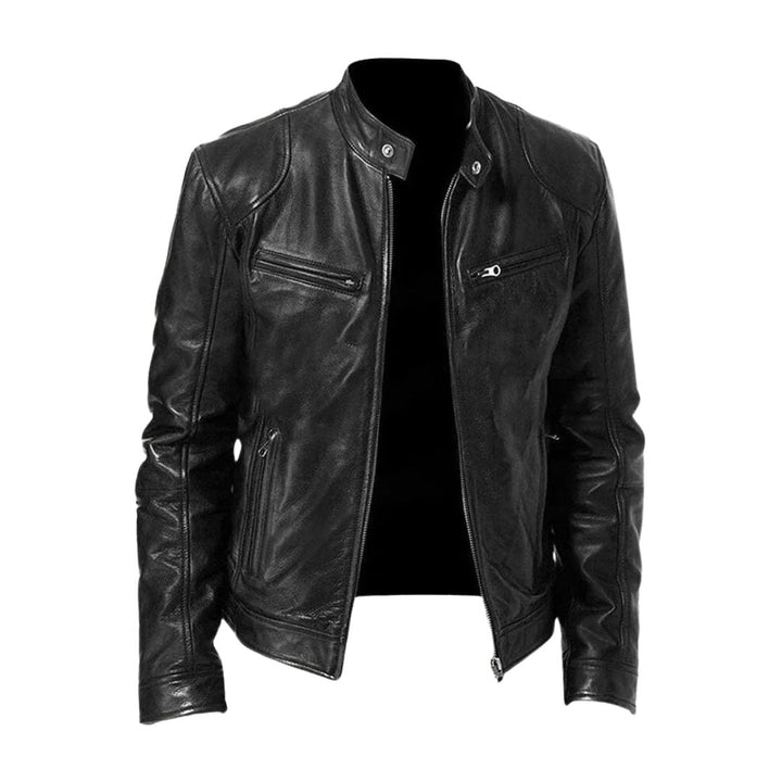 Harlan | Lässige Lederjacke