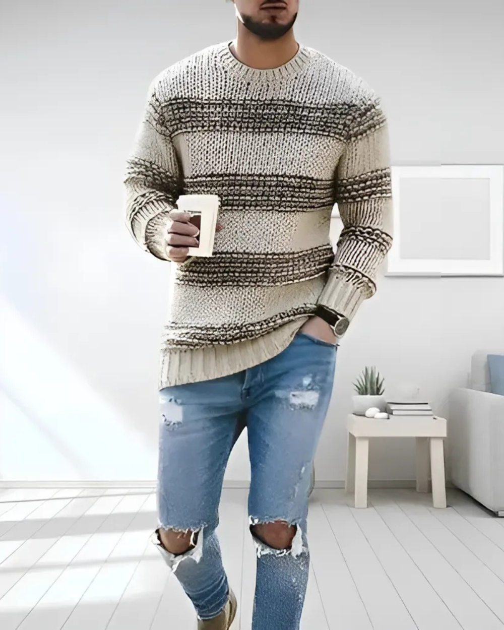 Maglione in maglia premium Benedetto