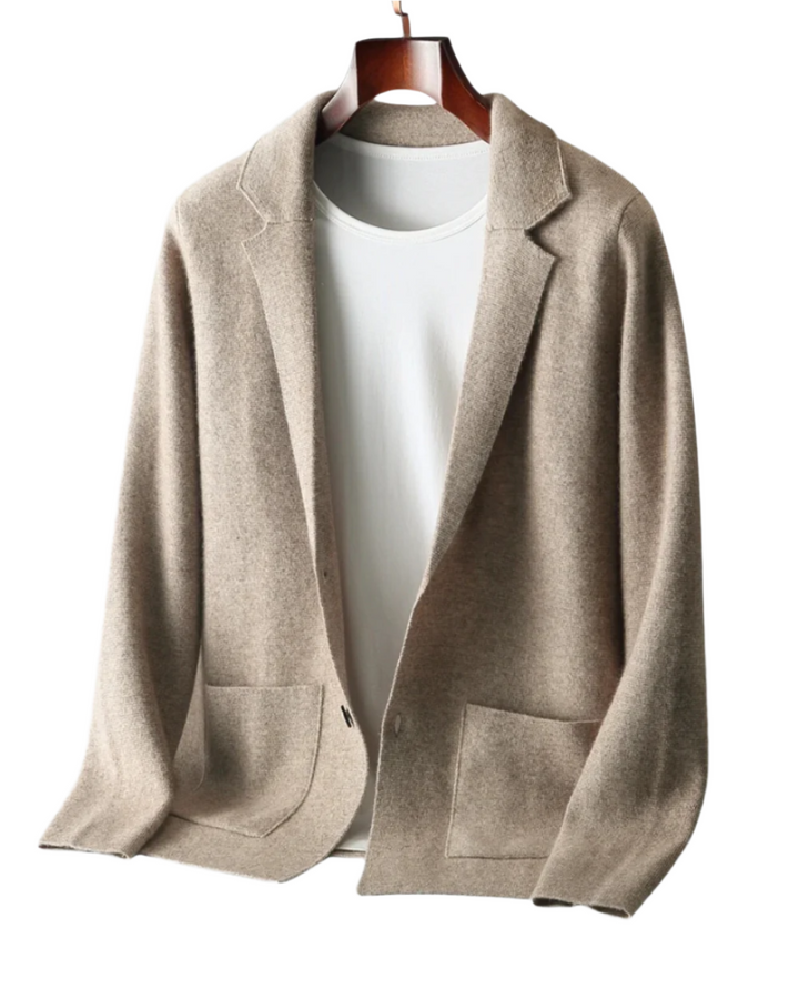 Gilet en cachemire boutonné Bacchus