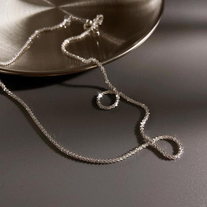 Parure collier étoile en argent