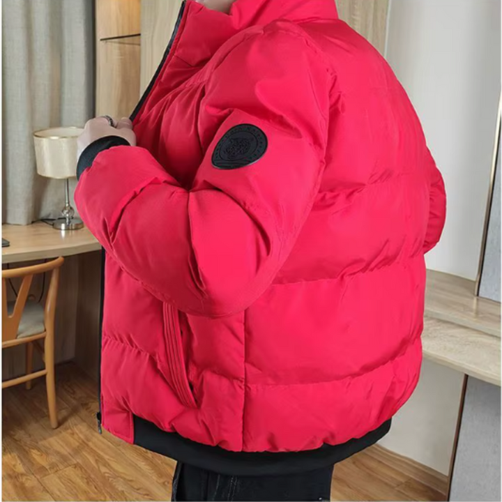 Elegante giacca da uomo antivento