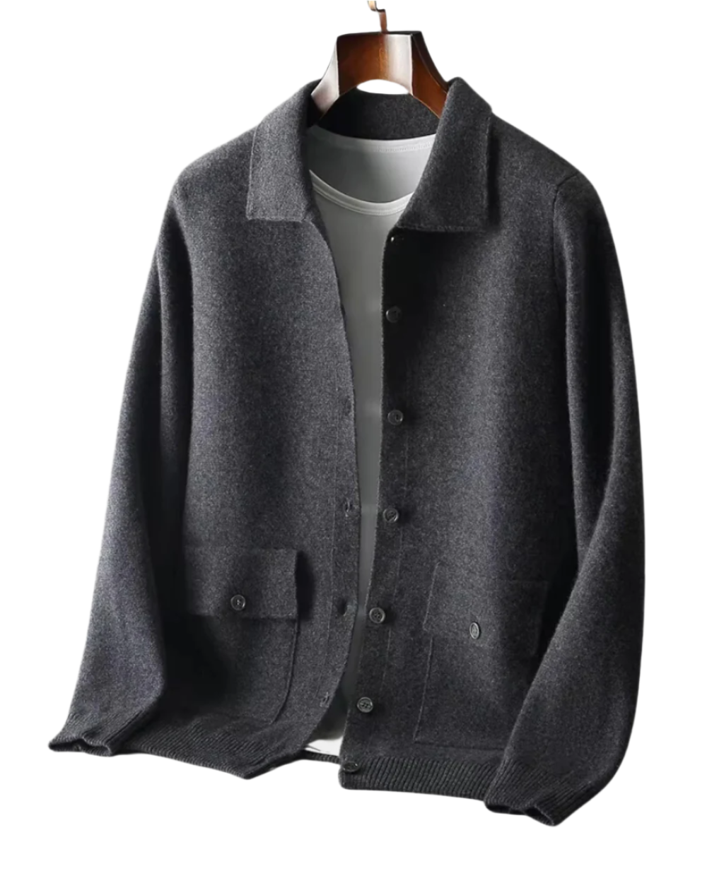 Gilet en laine mérinos Janus