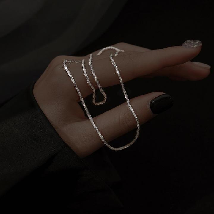 Parure collier étoile en argent