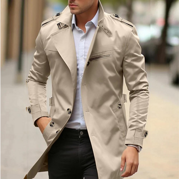 Élégant trench-coat pour homme