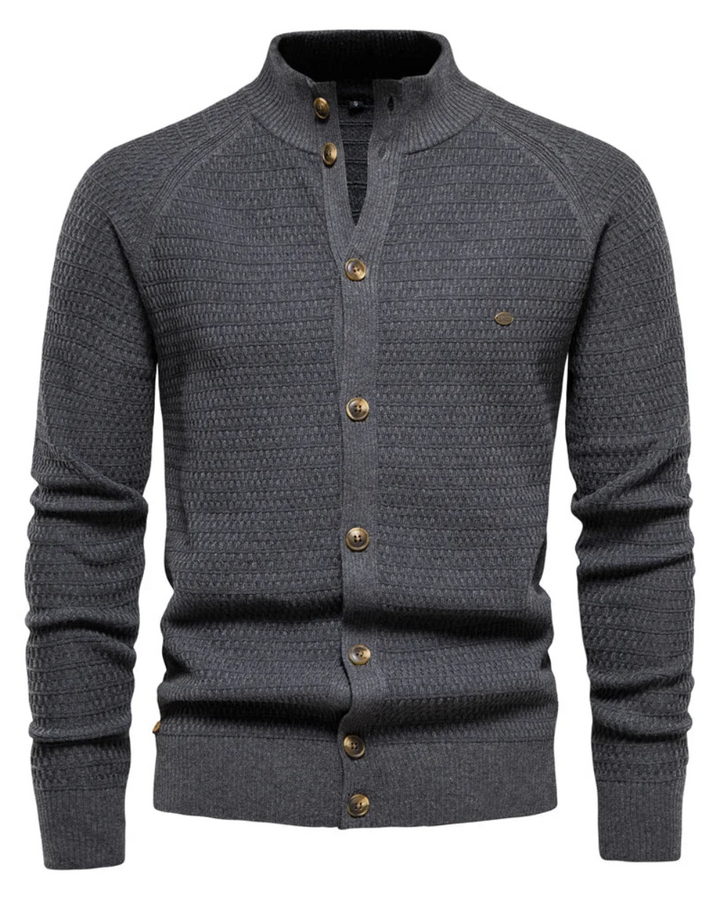 Gilet en maille de coton luxueux