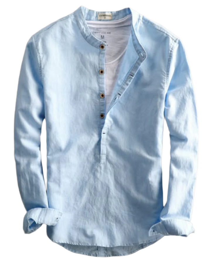 Camicia di lino premium
