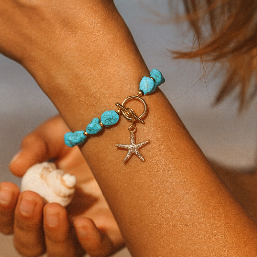 Wade | Bracelet Bleu fond marin