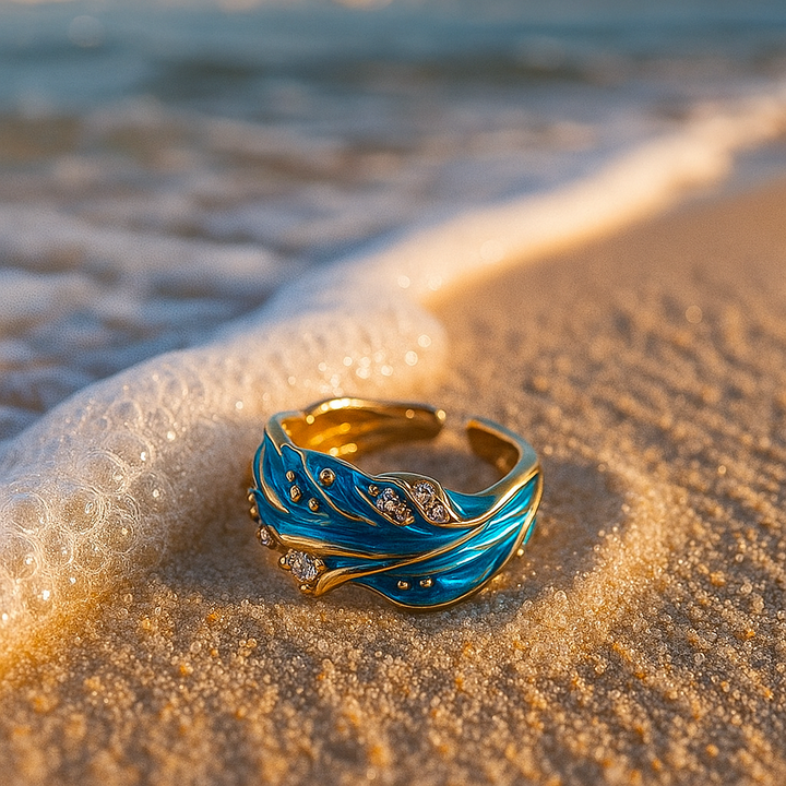 Ondine | Bague vague antique