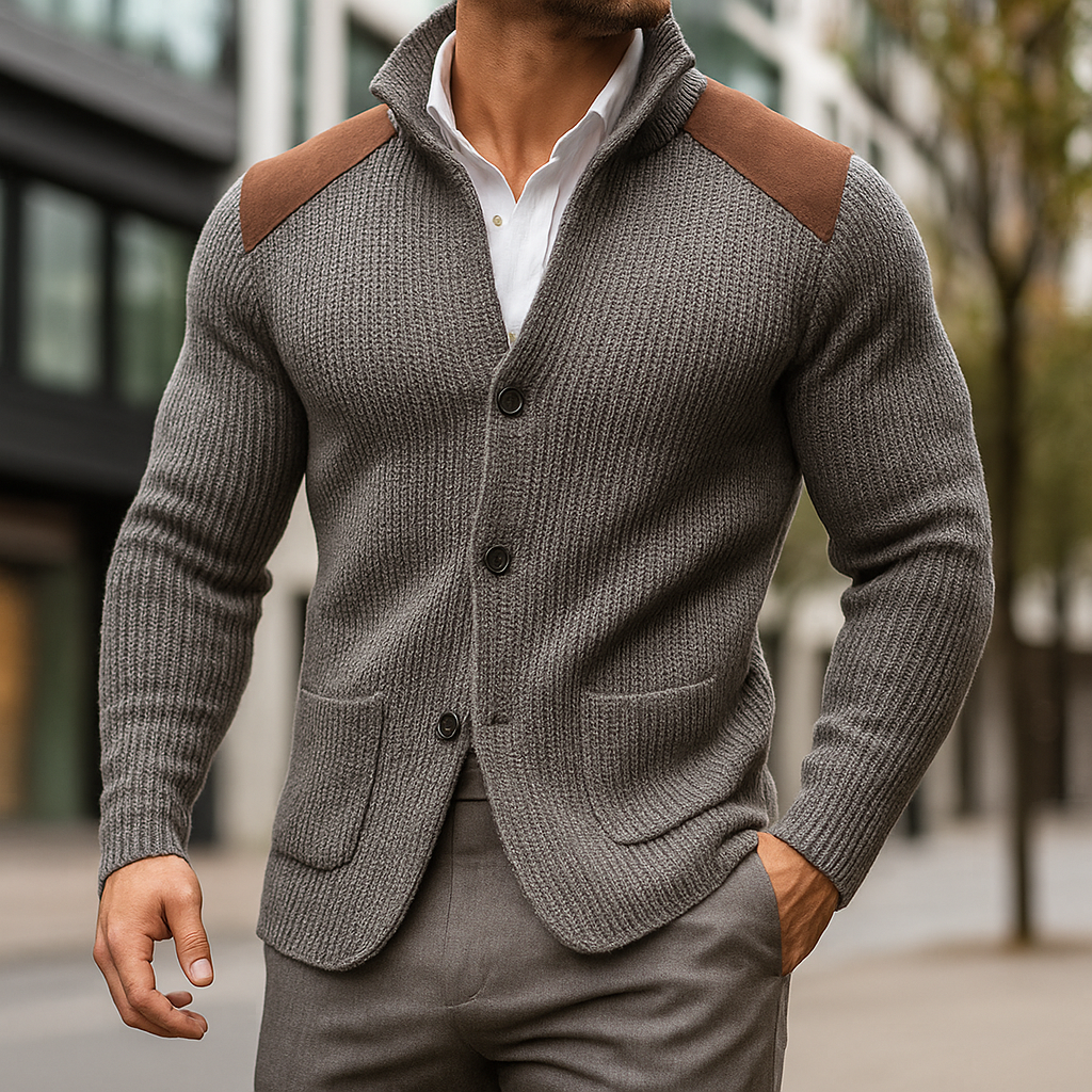 Blazer en maille élégant