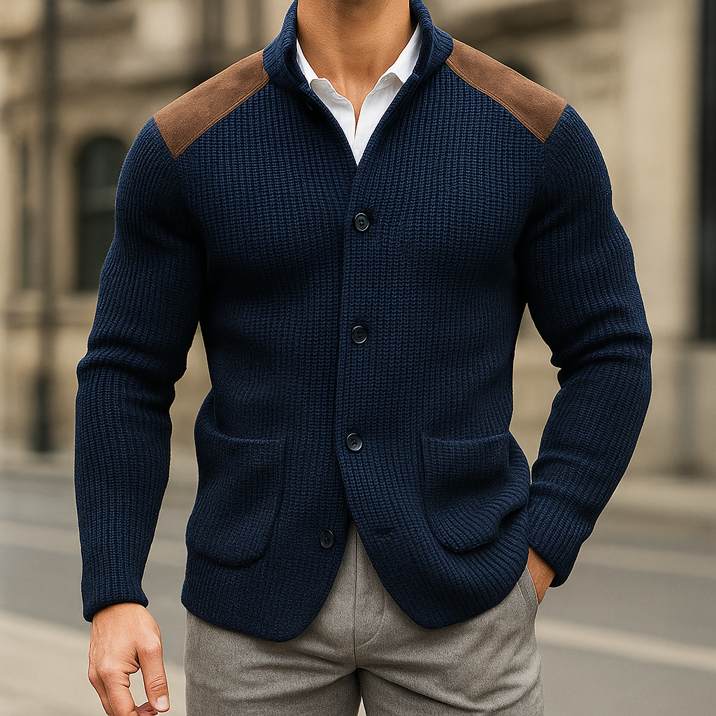 Blazer en maille élégant
