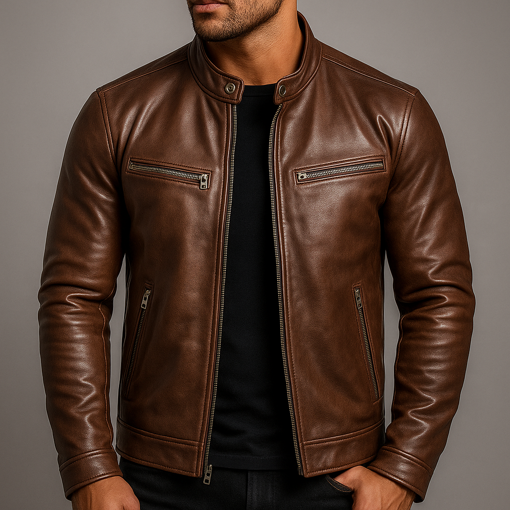Martin | Vintage-Lederjacke