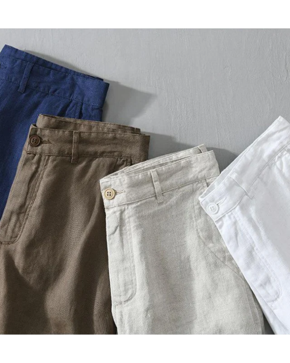 Shorts en lin Lisbo