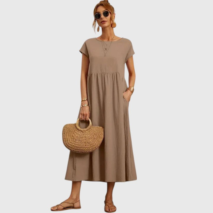 Fenella | Comodo abito midi