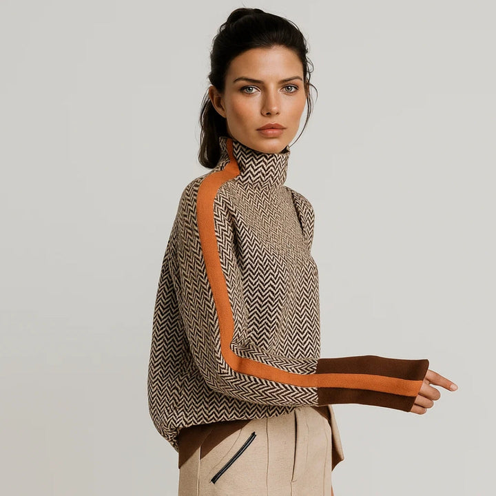 Martina™ | Pull à col montant