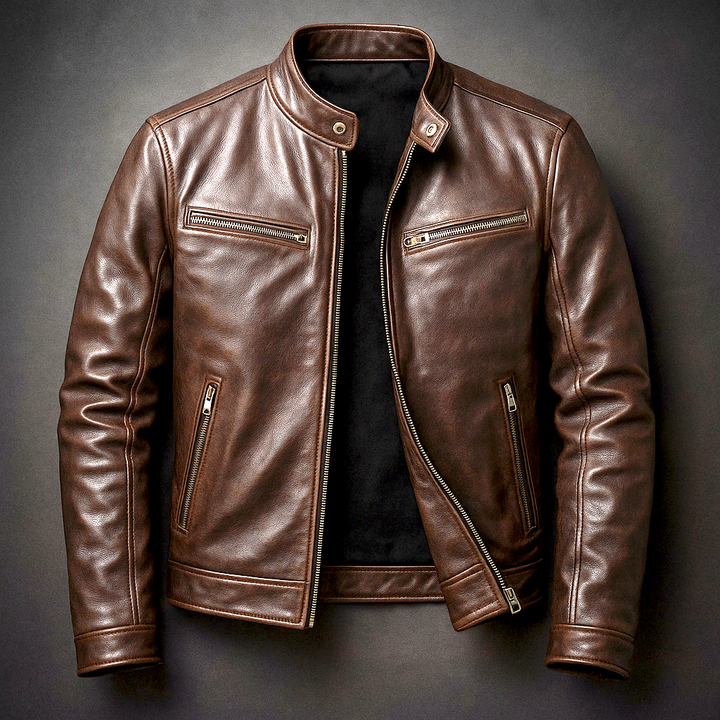Martin | Vintage-Lederjacke