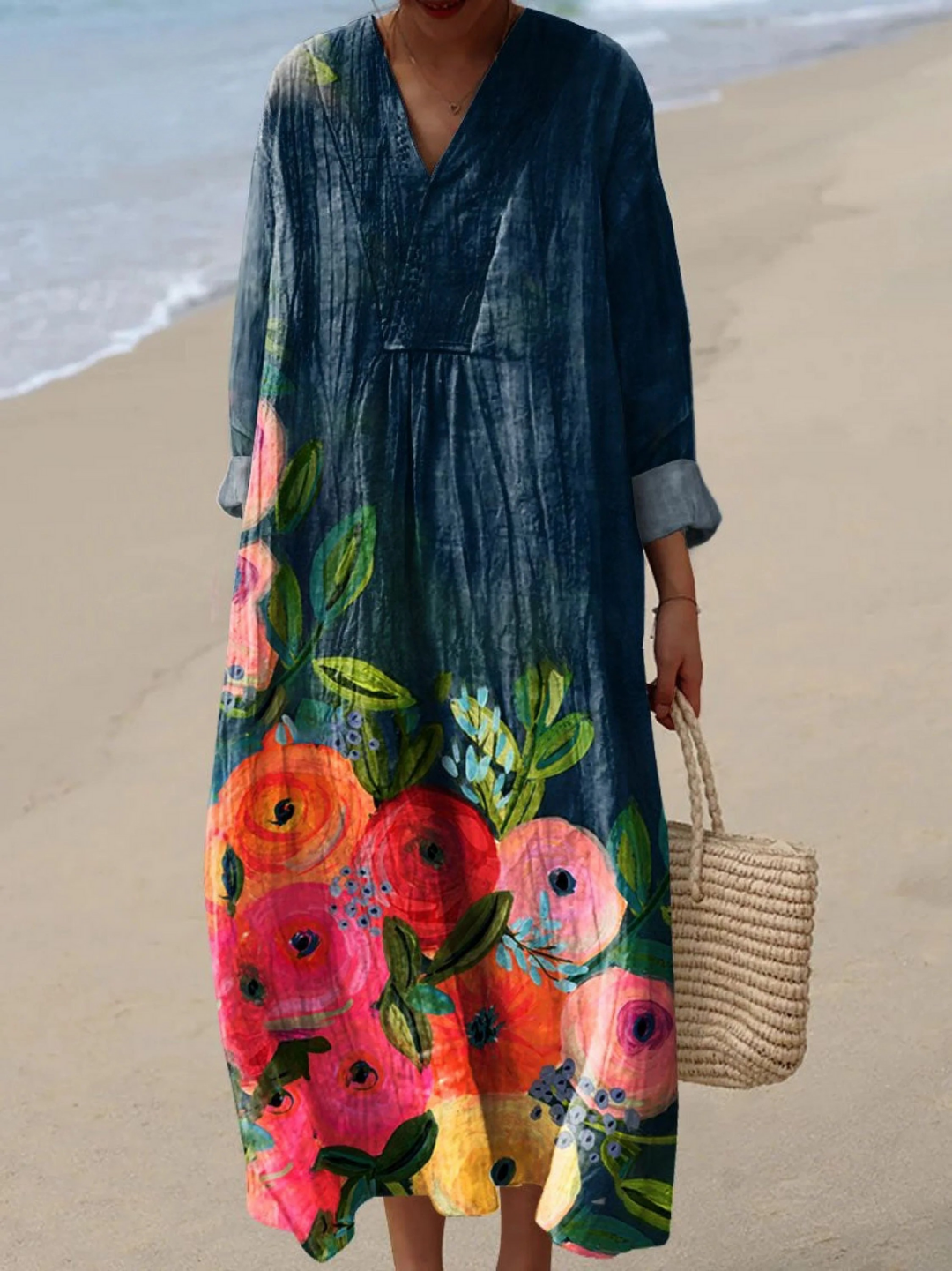 DUSK | Lungo abito boho dallo stile delicato