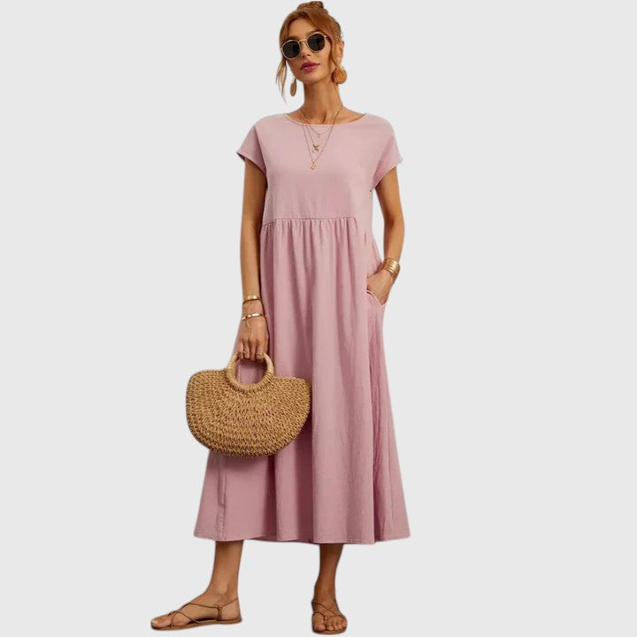 Fenella | Comodo abito midi