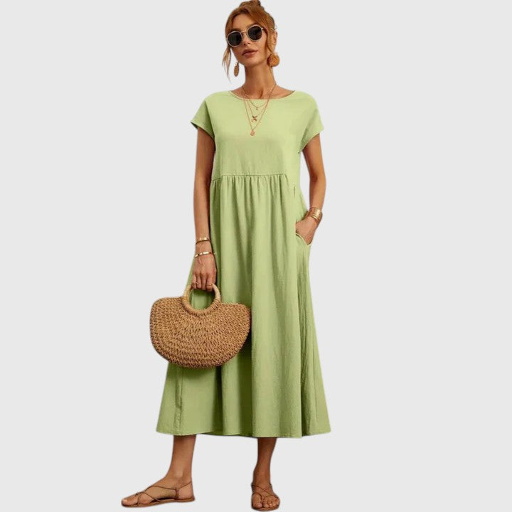 Fenella | Comodo abito midi