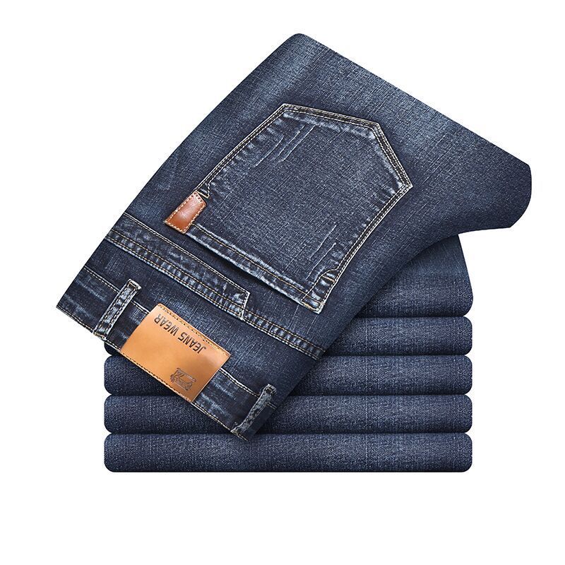 Jeans slim fit da uomo di alta qualità, elasticizzate in quattro direzioni