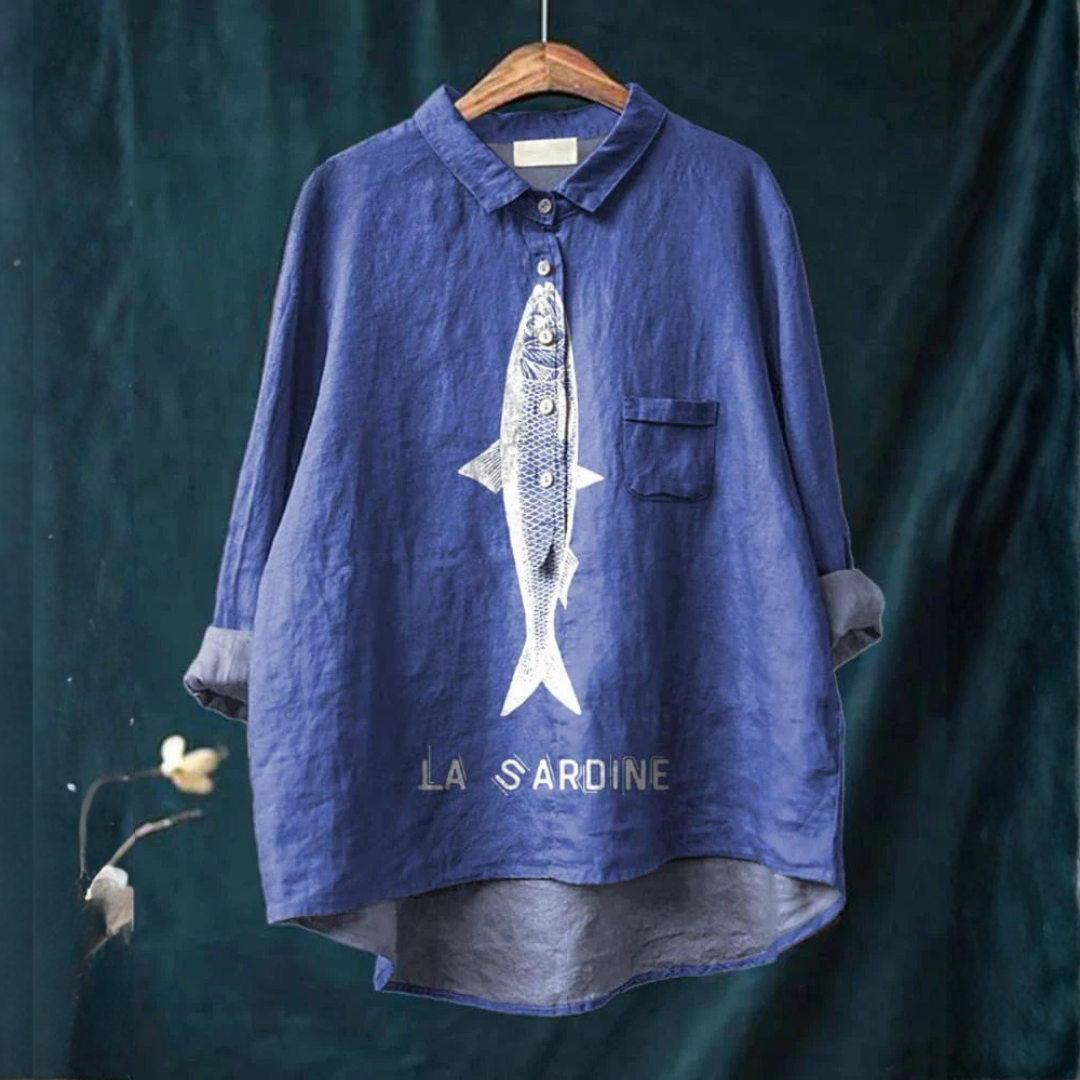 Lily | T-shirt con stampa sardine