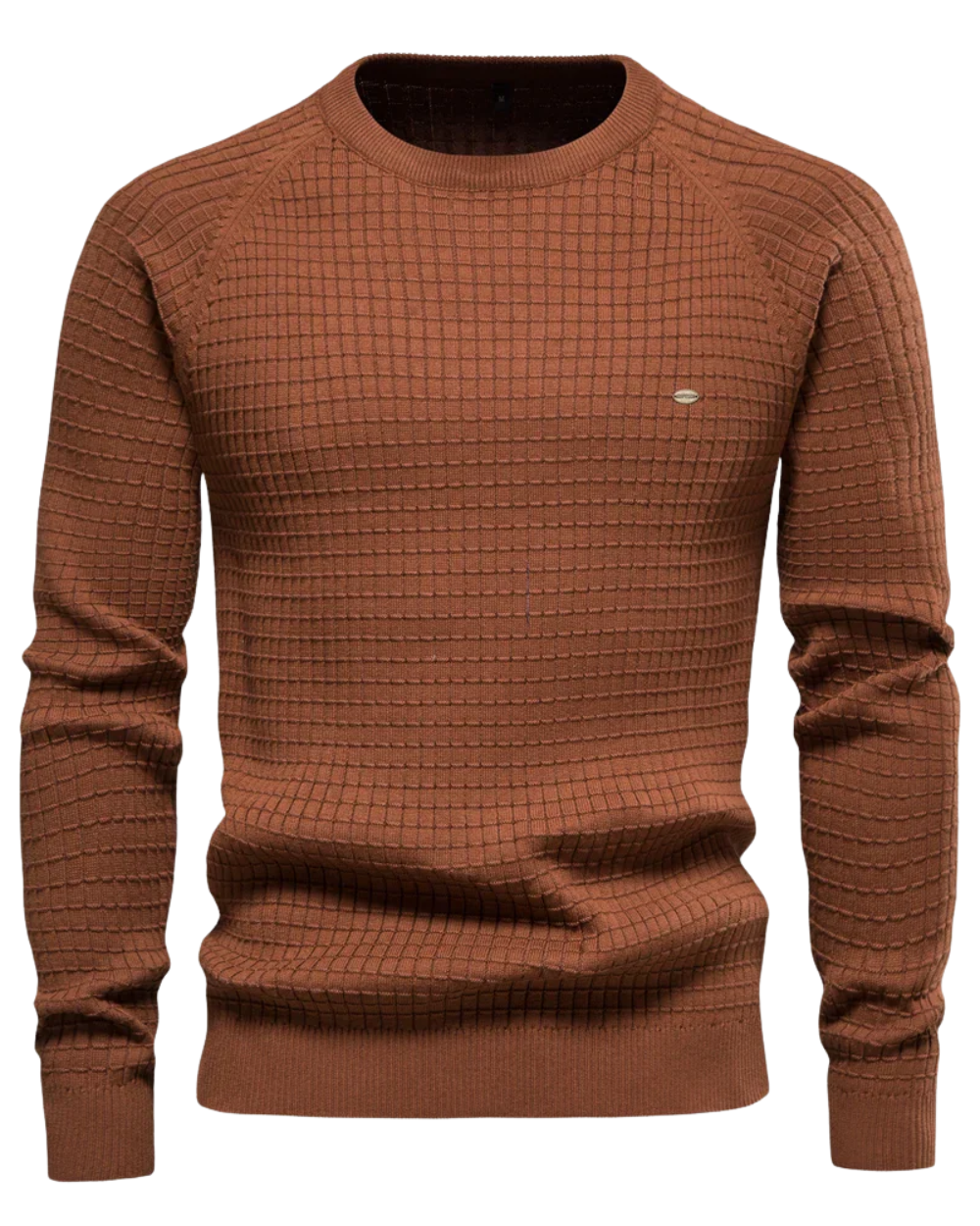 Pull pour homme à motif quadrillé