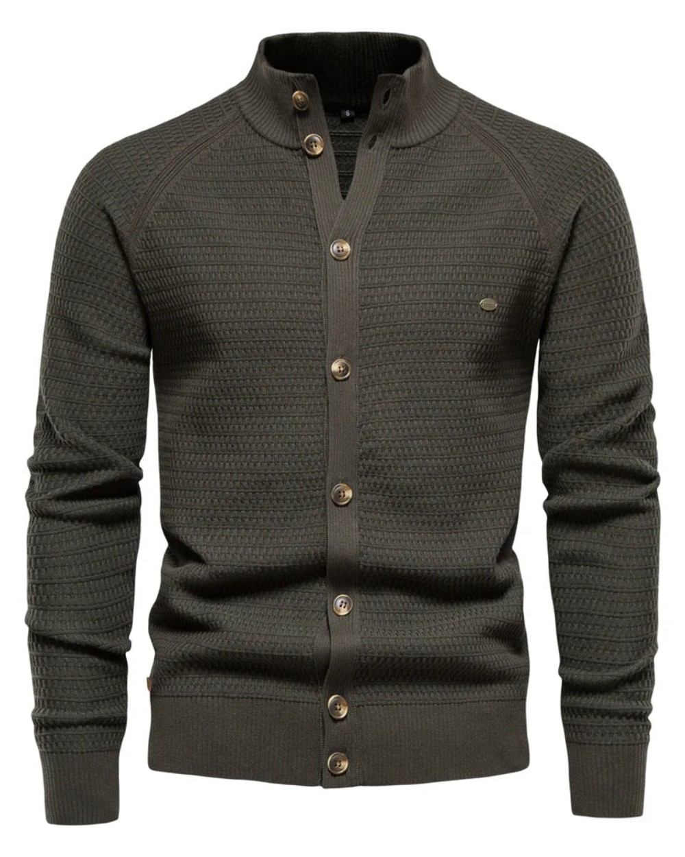 Gilet en maille de coton luxueux