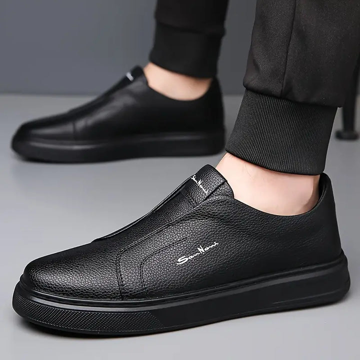 Mocassins en cuir