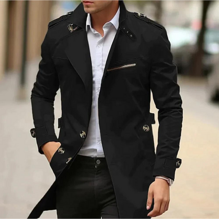 Élégant trench-coat pour homme