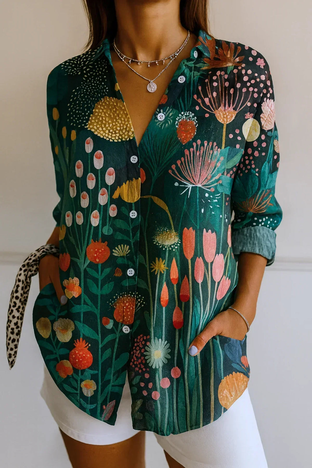 Astra | Blouse imprimée colorée