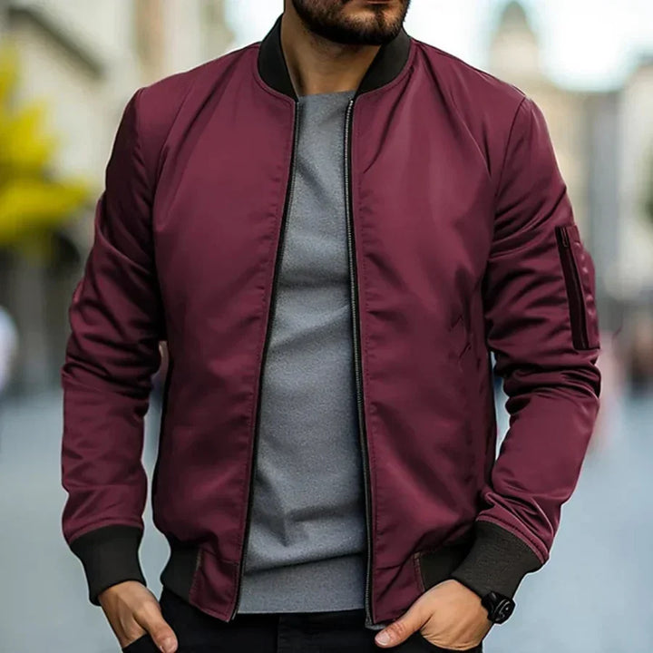 Klaus | Elegante klassische Bomberjacke