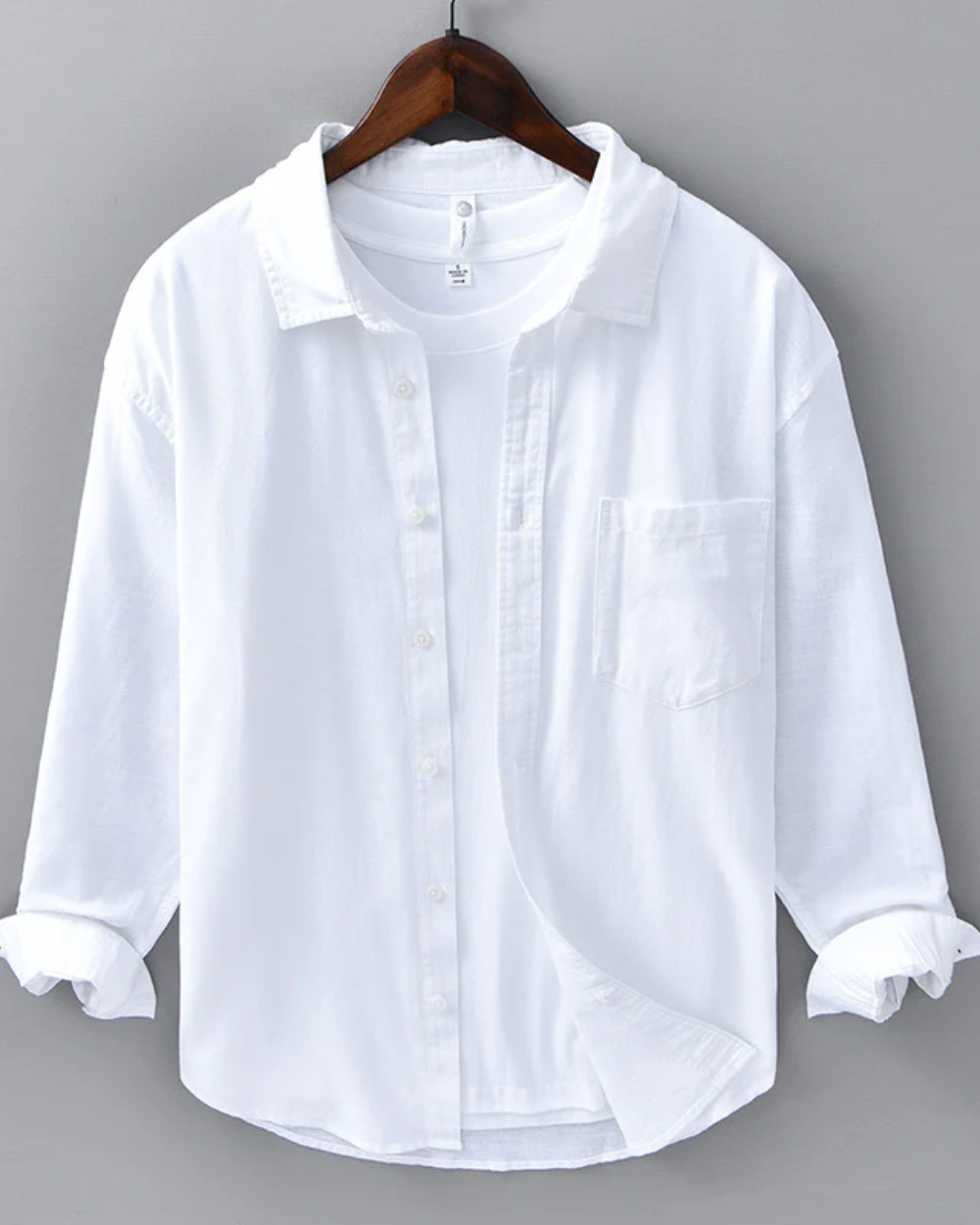 Camicia di lino Doha